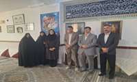دیدار مدیران بهداشت و درمان شهرستان قرچک با خانواده شهید ستاری