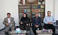 دیدار مدیران بهداشت و درمان با امام جمعه قرچک